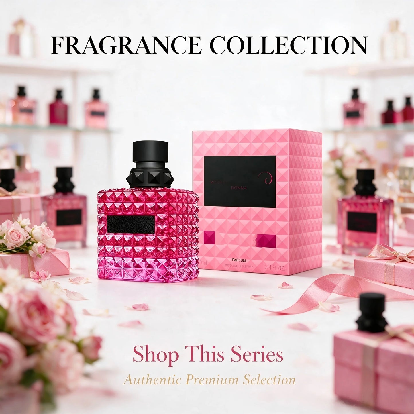 Women Eau de Parfum Perfume 100ml 3.4 fl.oz Luxury Sweet Floral Fruity Fragrance Long Lasting Feminine Signature Scent Elegant Romantic Aroma Date Night Party Wear Fall Fashion Back to School Halloween Thanksgiving Christmas