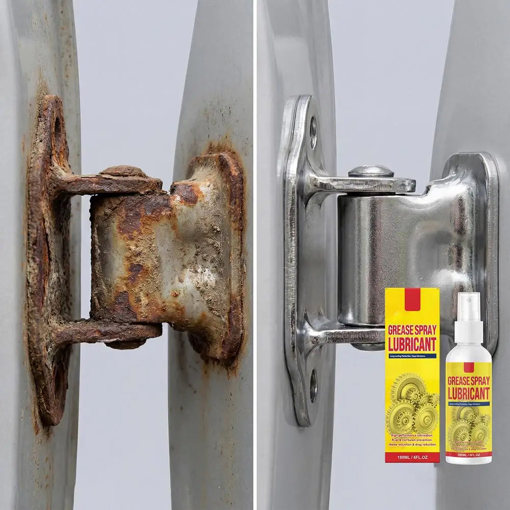 Grease Spray Lubricant Rust And Corrosion Protection Lubricant With Precise Spray For Metal Gears Bolts Mechanical Components