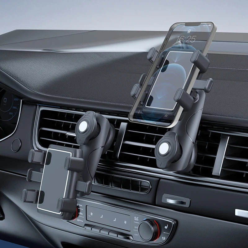 Gravity Phone Holder Car Air Vent Clip Mount Cellphone Stand 360-Degree Rotation Air Vent Mobile Phone Bracket Support