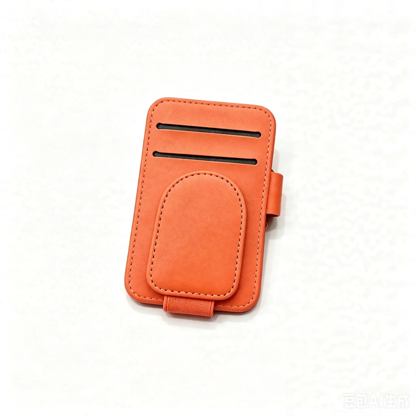 JFBONIN Leather Car Sun Visor Sunglasses Holder with Magnetic Clip Pen And Card Holder Creative Sunshade Storage Case