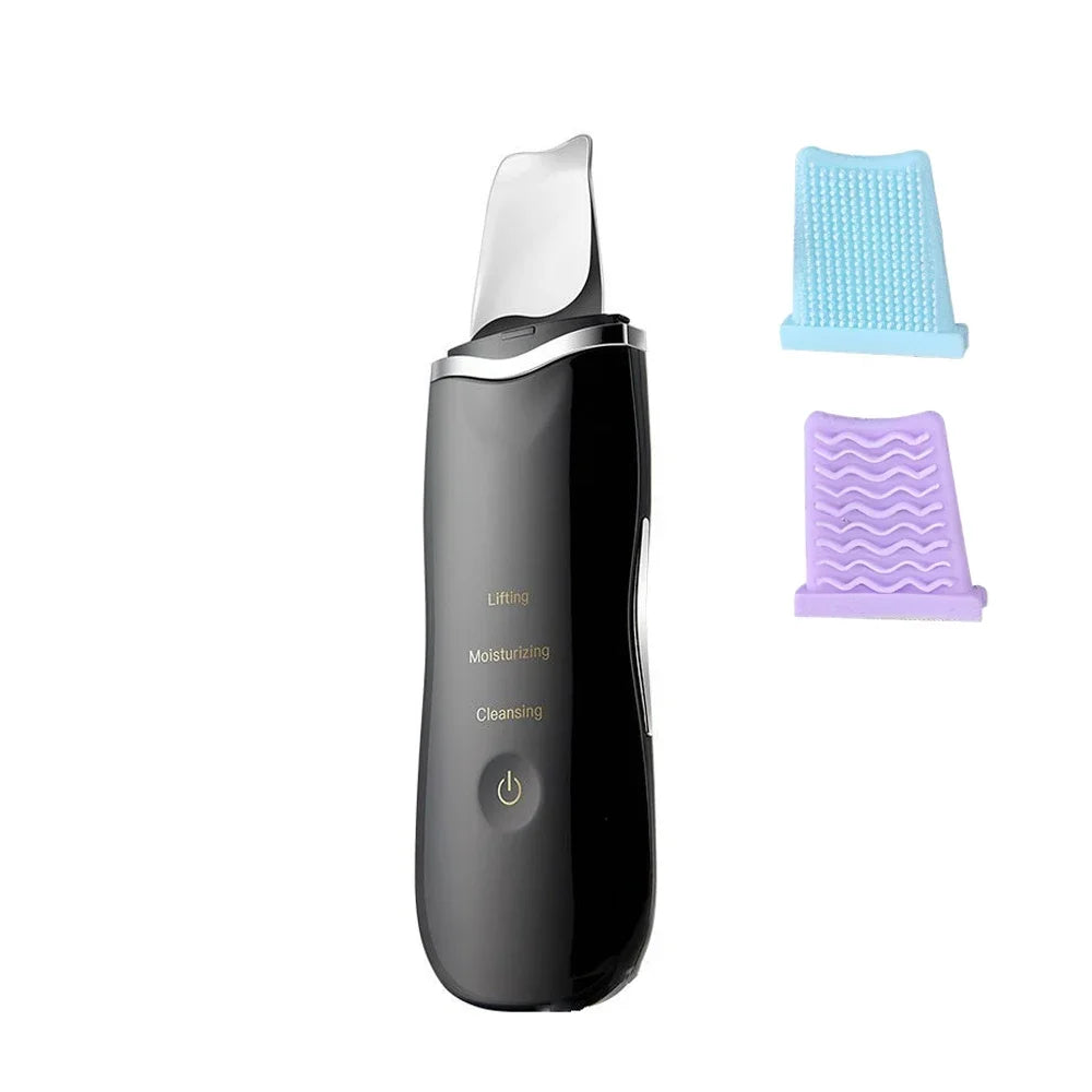 Electric Facial Skin Scrubber Spatula