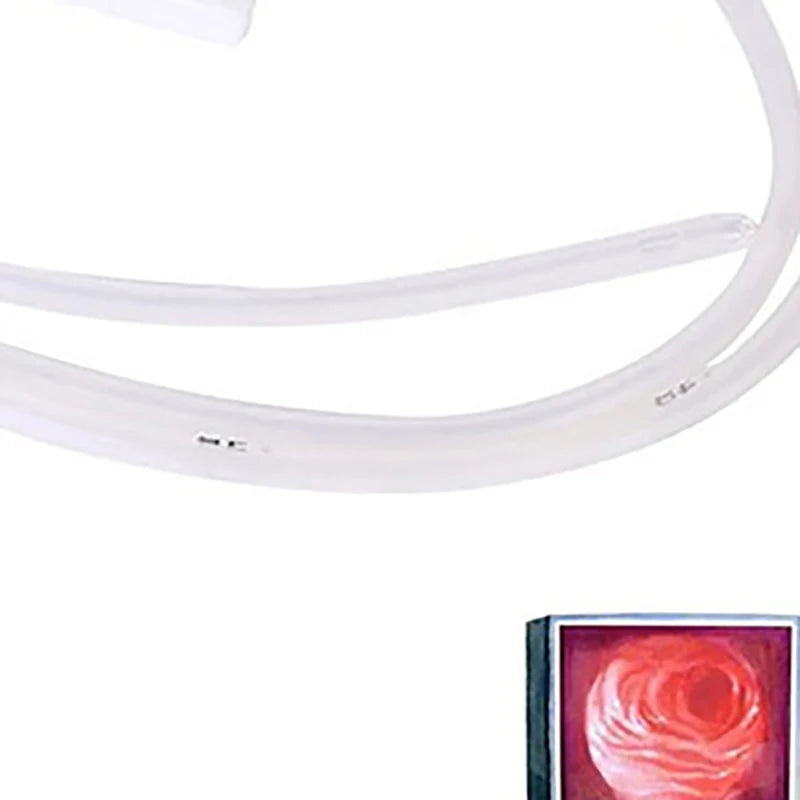 Silicone Rubber Gastric Tube Nasal Feeding Tube Household Patients Liquid Food Feeding Tube Through Nose Disposable
