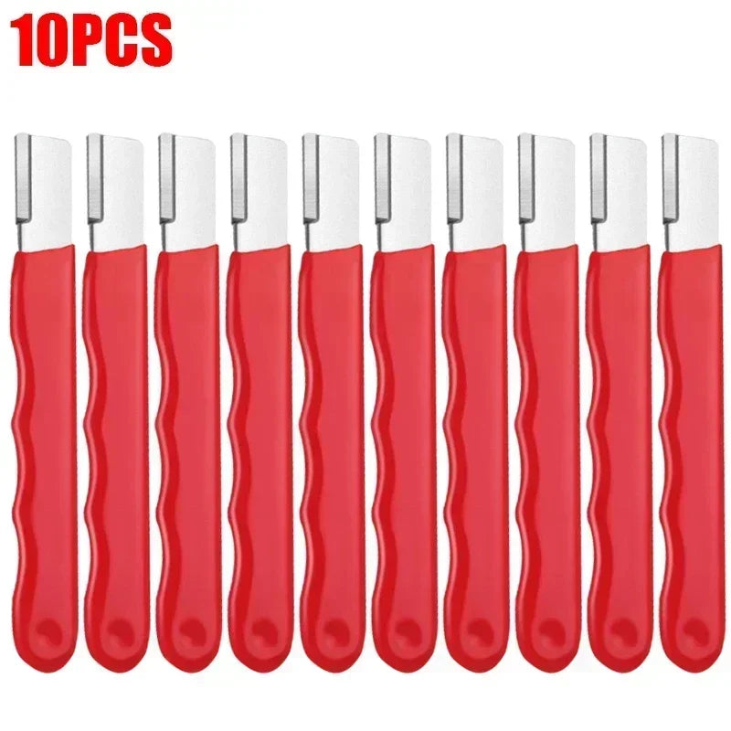 10/1PCS Portable Quick Sharpener Handheld Knife Grinding Stone Steel Sharpener for Axe Scissors Pocket Kitchen Garden Tools