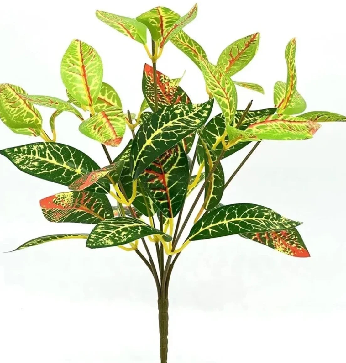 1/3/5pcs Artificial Plant Desktop Decoration Fake Green Plant Accessories Plastic Flowers Outdoor Decoration Wedding