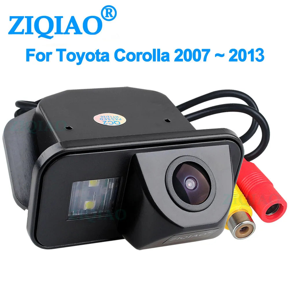 ZIQIAO for Toyota Corolla 2007-2013 Auris Parking Assistance HD Rear View Camera HS027