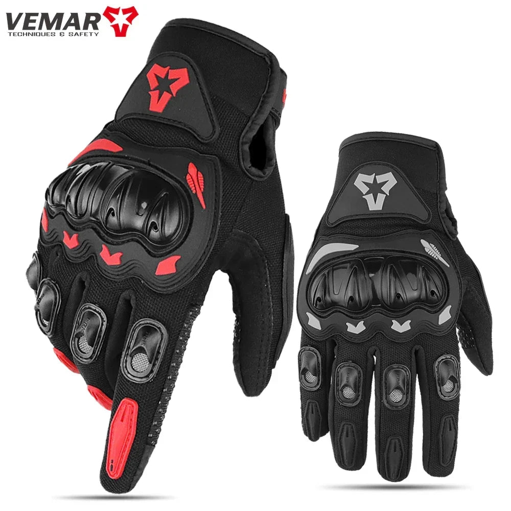 VEMAR Full Finger Motorcycle Gloves