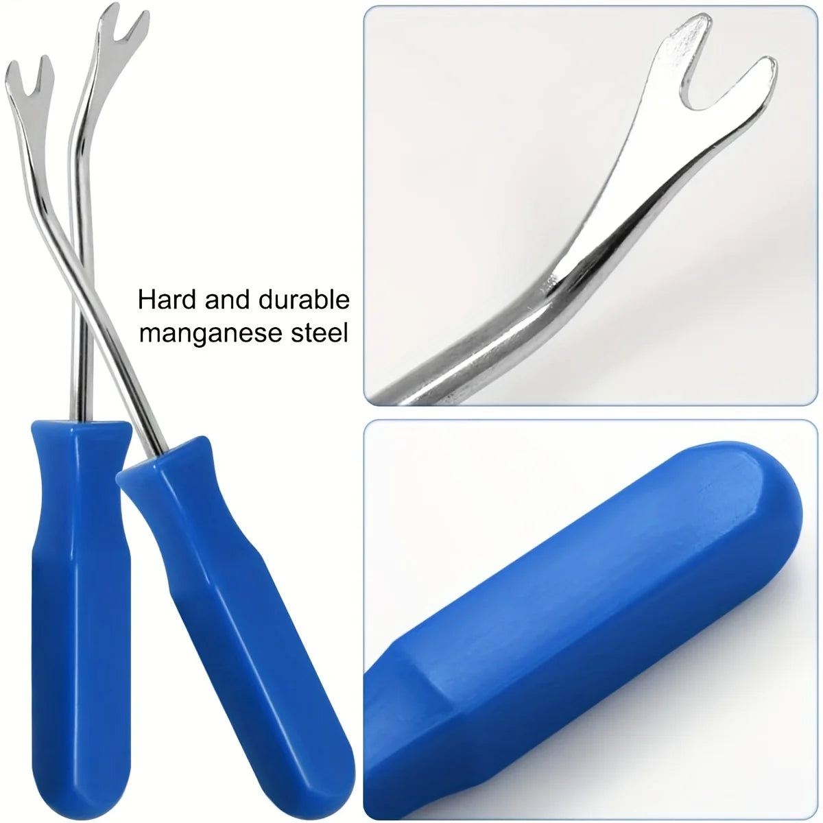 1Pc Car Door Interior Trim Clip Remover Tool - Screwdriver Nail Puller Fastener Car Repair Tool for Panel Upholstery