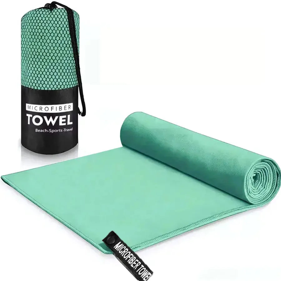 Quick-drying Sports Towel Swimming Gym Fitness Fast Absorbent Towels Camping Running Swimming Beach Washcloth Towels