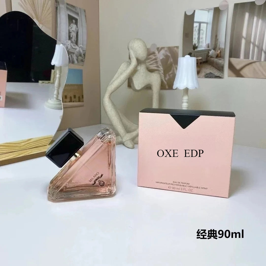 Fresh Mysterious 90ML Perfume Sweet Orange Blossom Buds, Deep Amber, Silky White Musk Long-lasting Fragrance Romantic Date