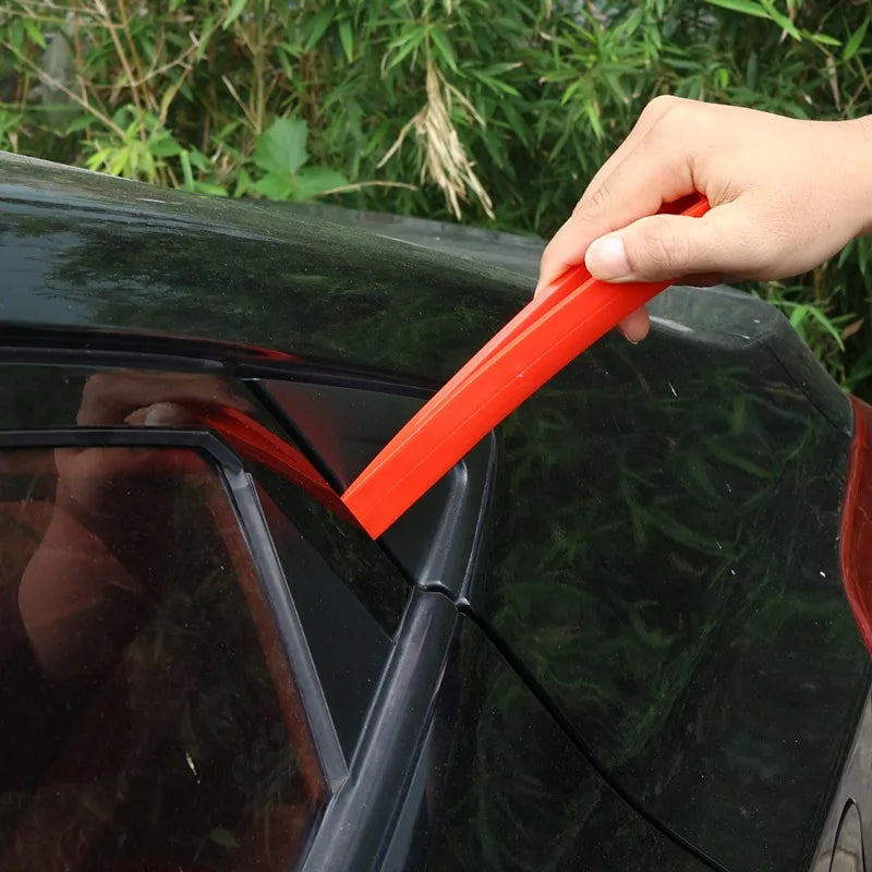Red Car Door Wedge Panel Paintless Dent Removal Repair Hand Tool for Window Auto Wedge Pump Locksmith Thickened Door Repair