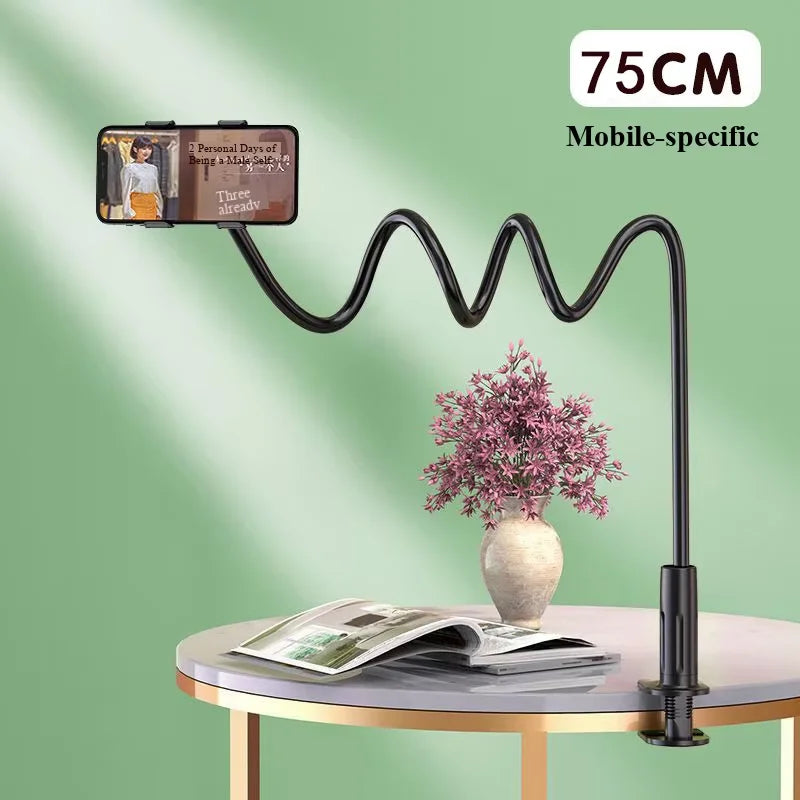 Universal Mobile Phone Holder Flexible Lazy Holder Adjustable Cell Phone Clip Home Bed Desktop Mount Bracket Smartphone Stand