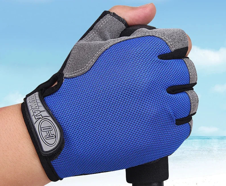 Gym Gloves for Men Women Fingerless Training Cycling Gloves Sports Fitness Motorcycle Mtb Anti-slip Gloves Bicycle Accessories