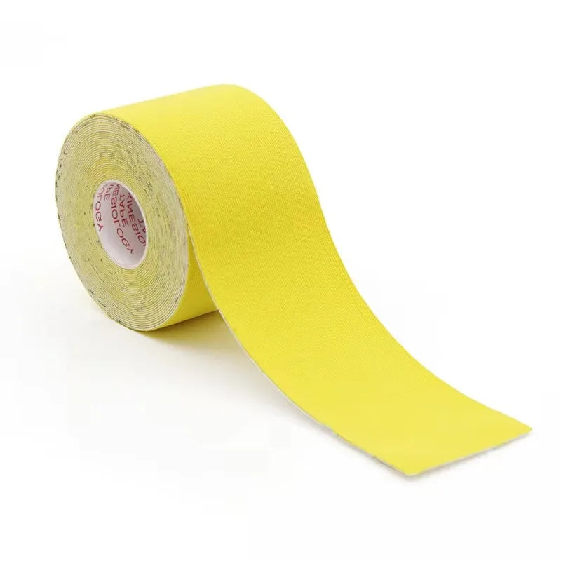 Colorful Kinesiology Tape Muscle Patch Athletes Elastic Water Resistant Kinetic Kinesiology Tape For Knee Pain Shoulder Muscle