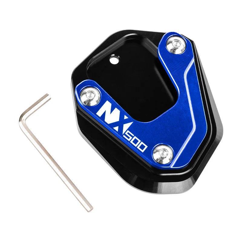 Motorcycle Foot Side Stand Extension Plate Kickstand Pad For HONDA CB500X CB650R CB500F CB125R CB300R 400X CBR650R 650F CBR500R