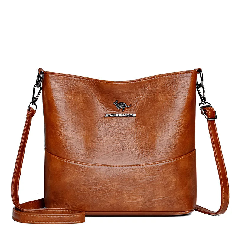 Genuine Brand PU Leather Sac Luxury Handbags Women Bags Designer Shoulder Crossbody Hand Bags for Women 2026 Purses and Handbags