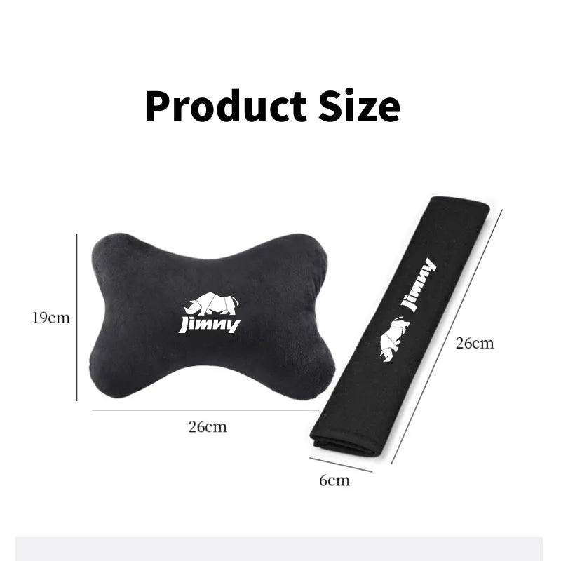 Soft Neck Pillow for Jimny JB43 JB23 JB64 JB74 Car, Comfortable Neck Support Auto Accessories