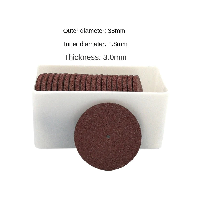 20PCS Dental Lab 38*3.0mm Metal Cutting, Grinding, Polishing and Separating Disc of Resin Grinding Wheel