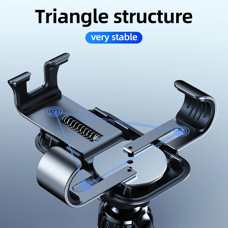 Universal Car Phone Holder Metal Stable Anti-shake Mobile Phone Mount for Car Dashboard Air Outlet Multifunctional Cell Phone St
