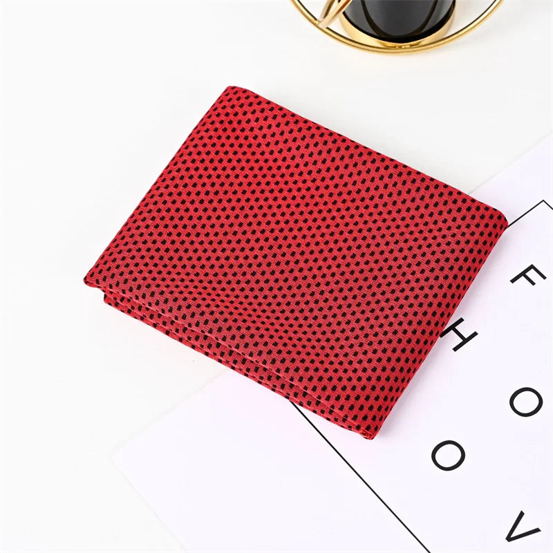 1/5/10PCS Dot Print Ice Cool Towel for Outdoor Fitness - Quick Drying Sweat-Absorbing Sports Towel With Cooling Sensation