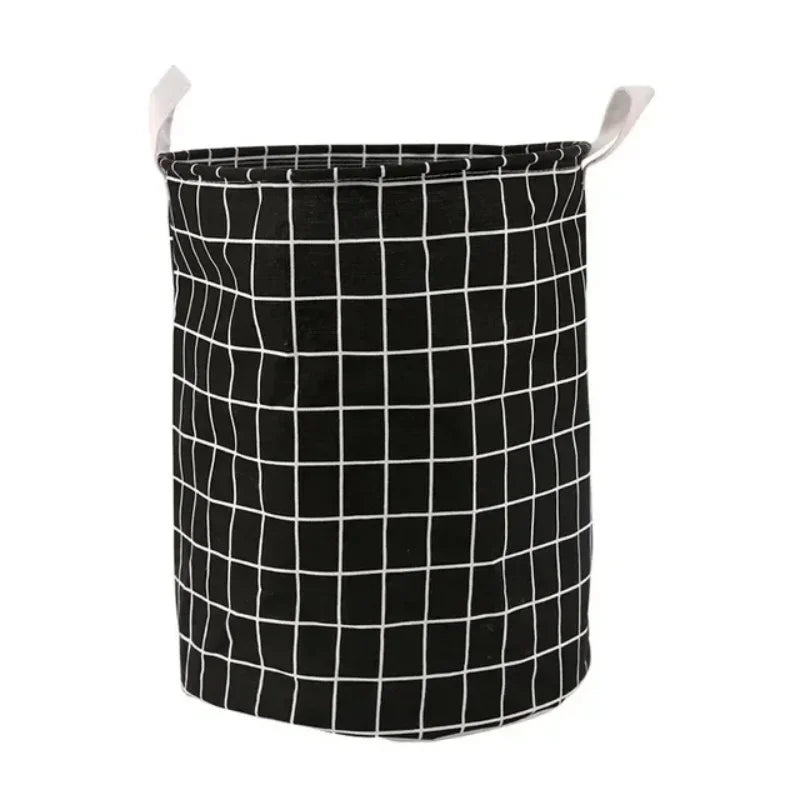Household Dirty Clothe Basket Large Collapsible Laundry Basket Foldable Waterproof Bathroom Laundry Organizer Toy Storage Bucket