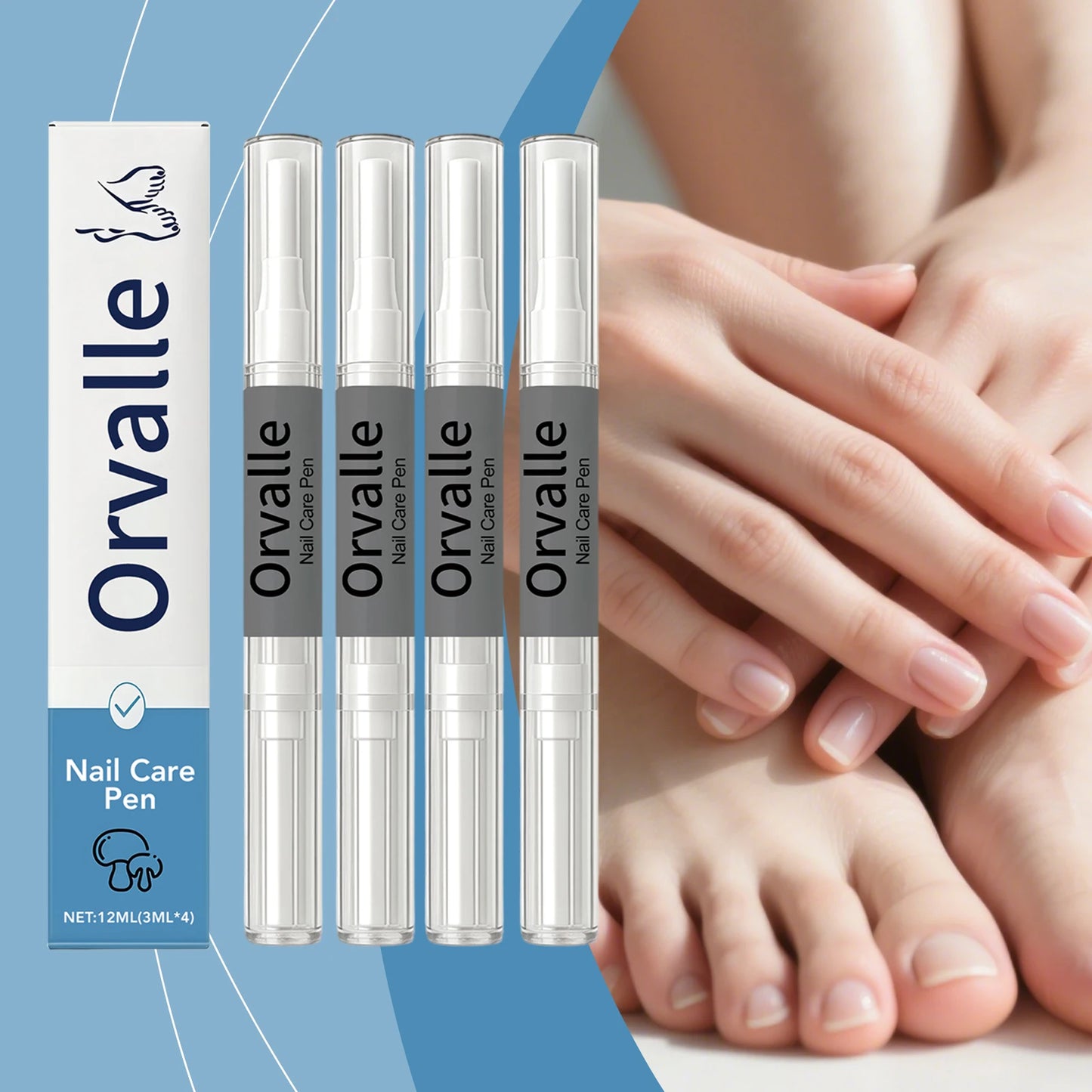 Nail Nutrition Care Pen For Foot Hand Relieves Nail Damage Resists Brittleness Anti Dryness Prevent Cracking Remove Hangnails