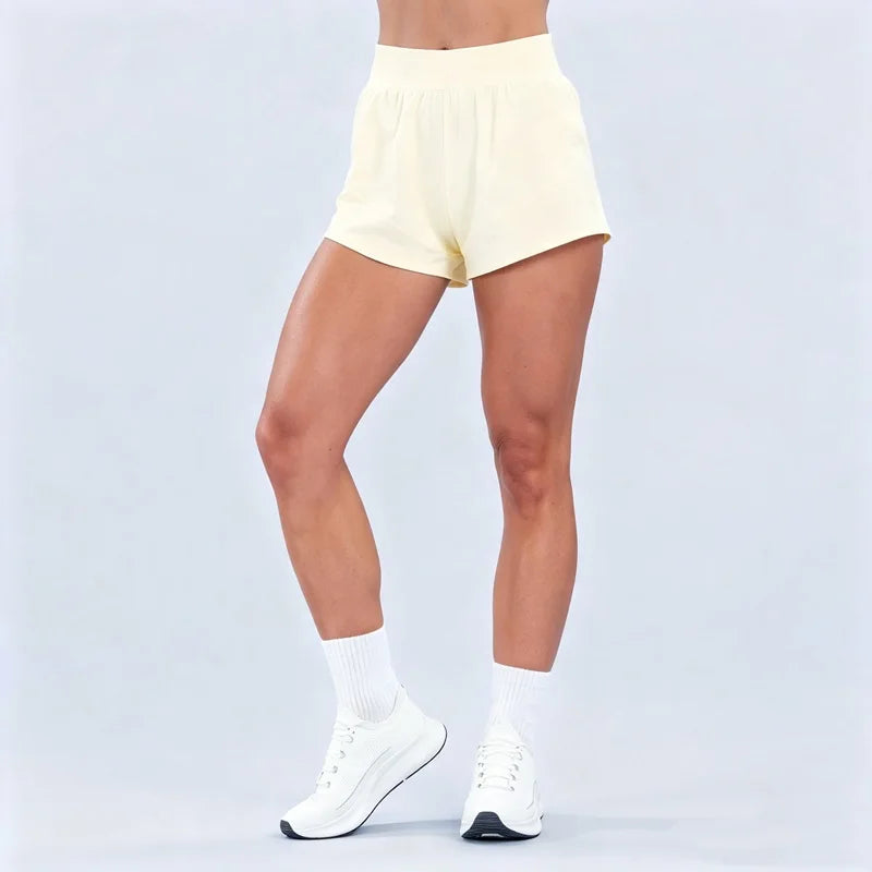 Gym Shorts Women Loose Athletic Shorts Soft Stretchy Breathable Lightweight Bottoms Sports Workout Yoga Training Activewear