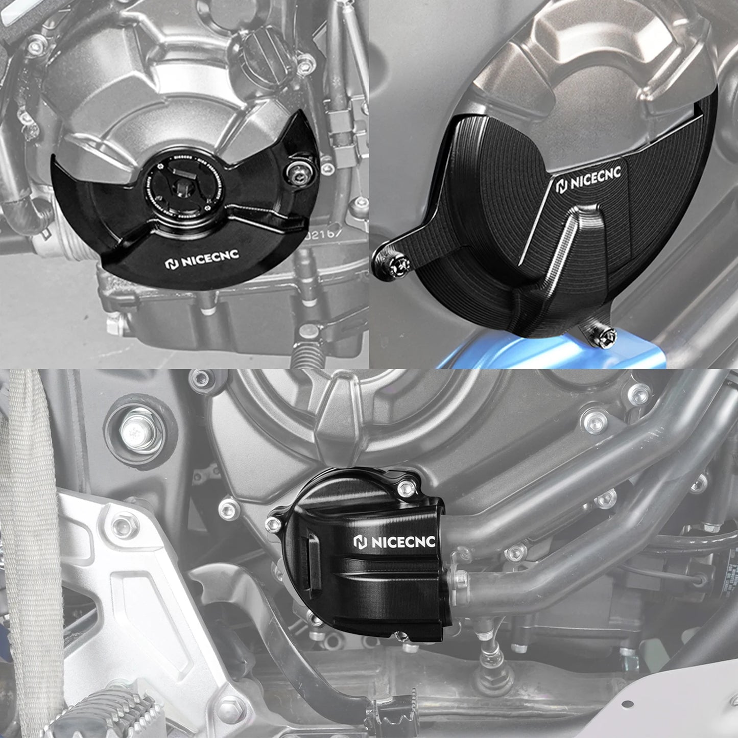 For Yamaha Tenere 700 2019-2024 XSR700 2018-2023 MT-07 MT07 2018-2020 Engine Clutch Guard Crankcase Cover Water Pump Guard Cover