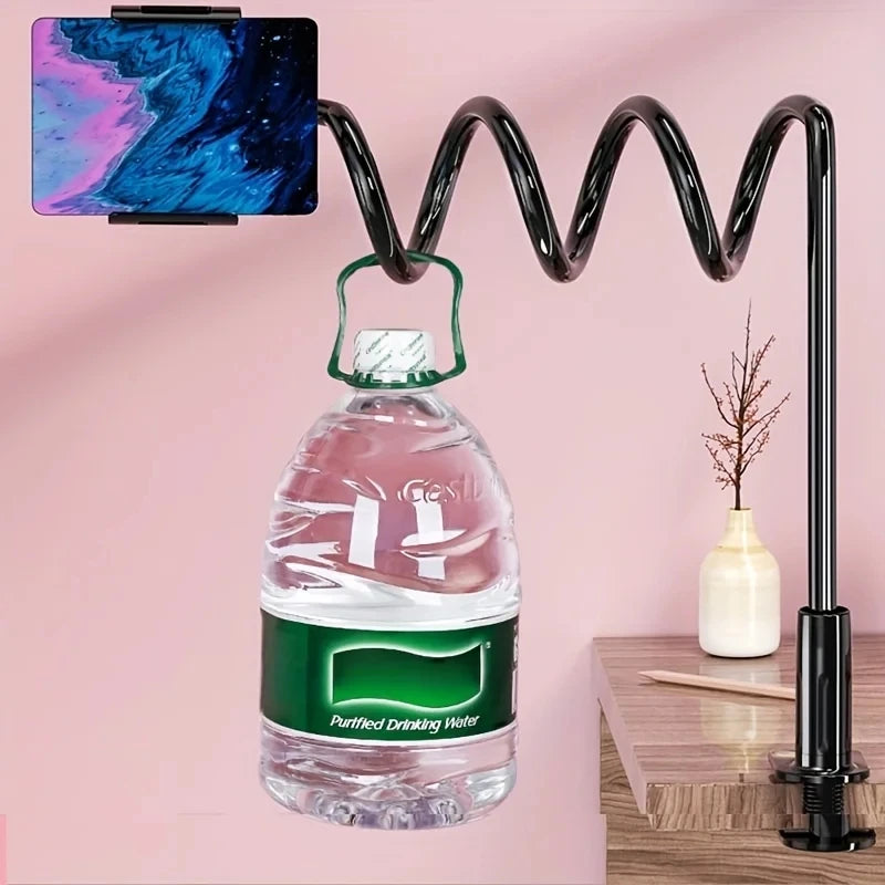 Lazy Bedside Desktop Live Foldable 70cm Mobile Phone Tablet Clip Stand Headrest Holder for IPad Samsung Tabs Xiaomi ASUS