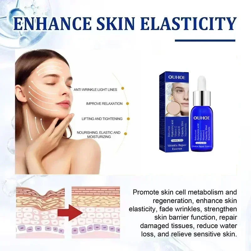 Hot Sell Neck Wrinkle Anti-agin Serum Skin Care Anti-wrinkle Facial Serum Remove Wrinkle Fine Lines Around The Eyes Crow's Feet