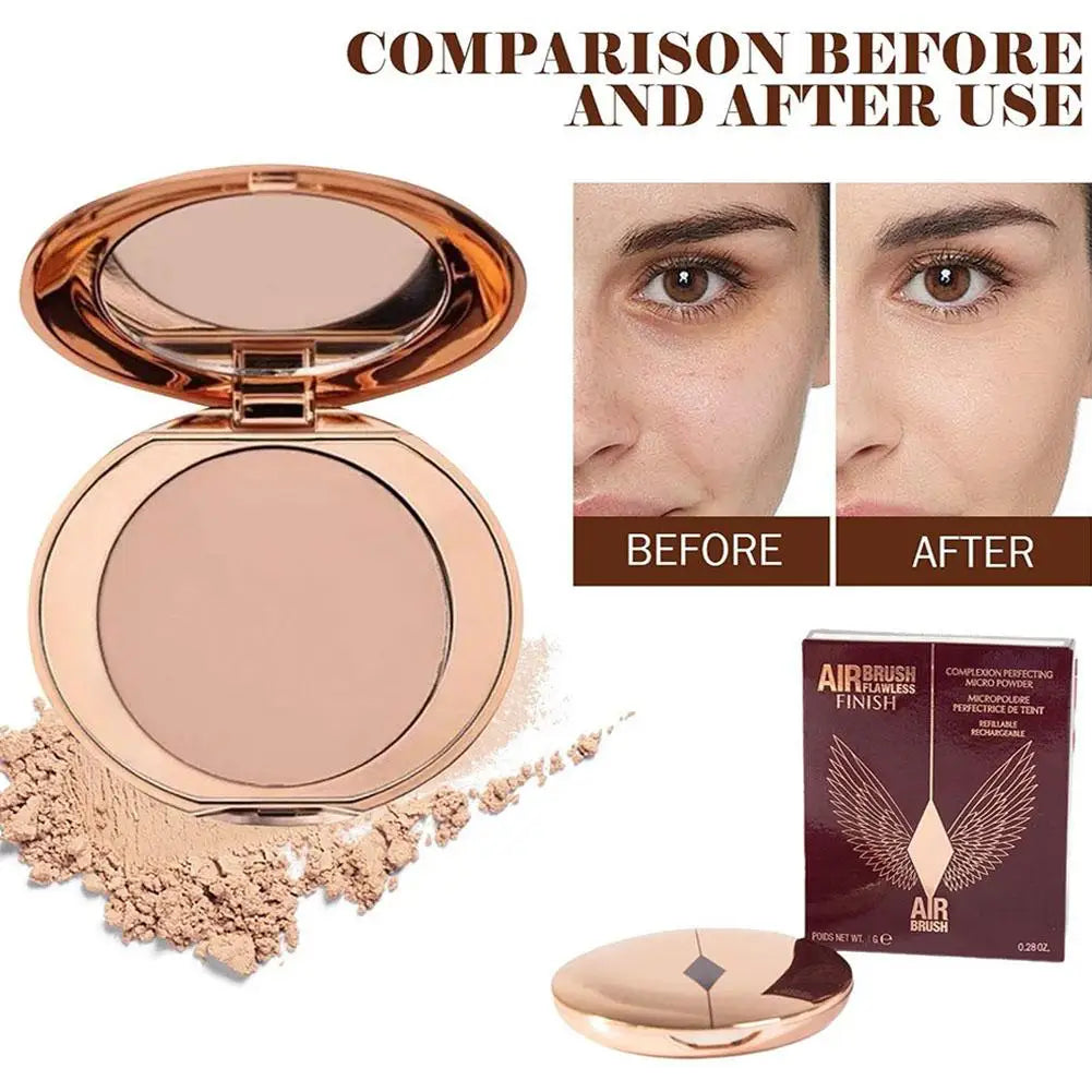 Mini Powder Setting Powder Sample Long Lasting Oil Control Waterproof Foundation Natural Brighten Skin Tone Mini Powder Makeup
