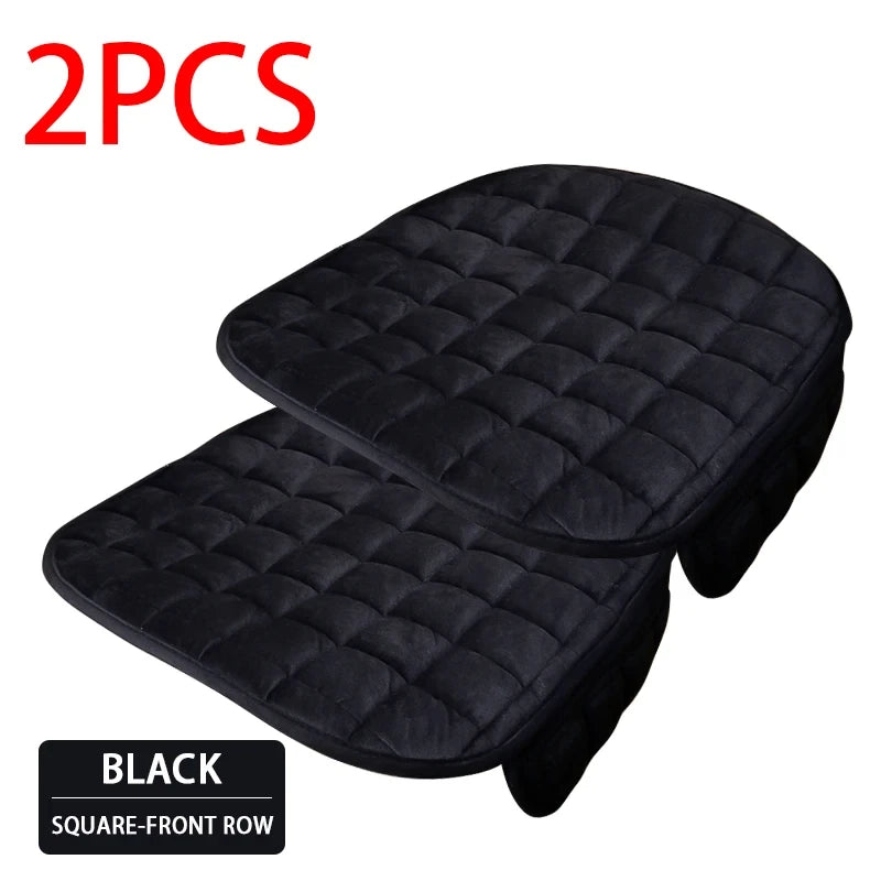 SEAMETAL Soft Car Seat Cover Skin-Friendly Plush Automotive Seat Cushion Anti Slip Auto Seat Protector Universal for Sedan Suv