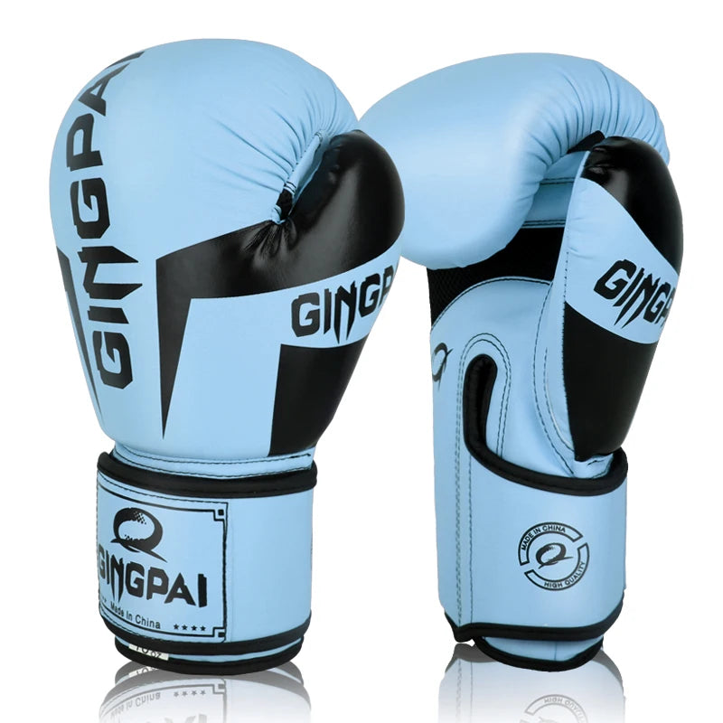 6oz 10oz 12oz Men women Boxing Gloves breathable fitness Punch bag glove kick boxing MMA glove Muay Thai kicking mitts Protecto