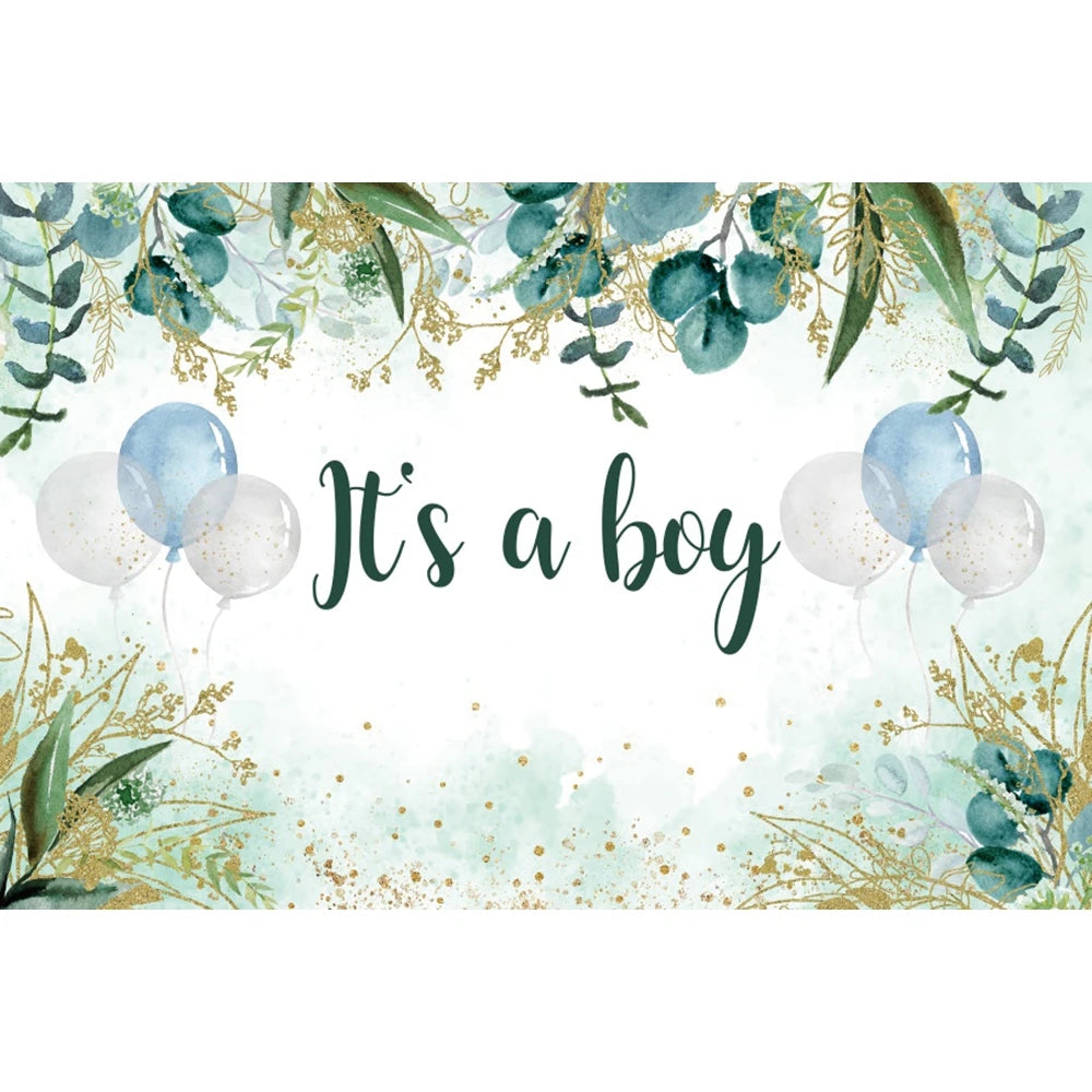 Happy Birthday Backdrop Gold Frame Frame Flower Butterfly Baby Shower Adult Anniversary Birthday Party Photography Background