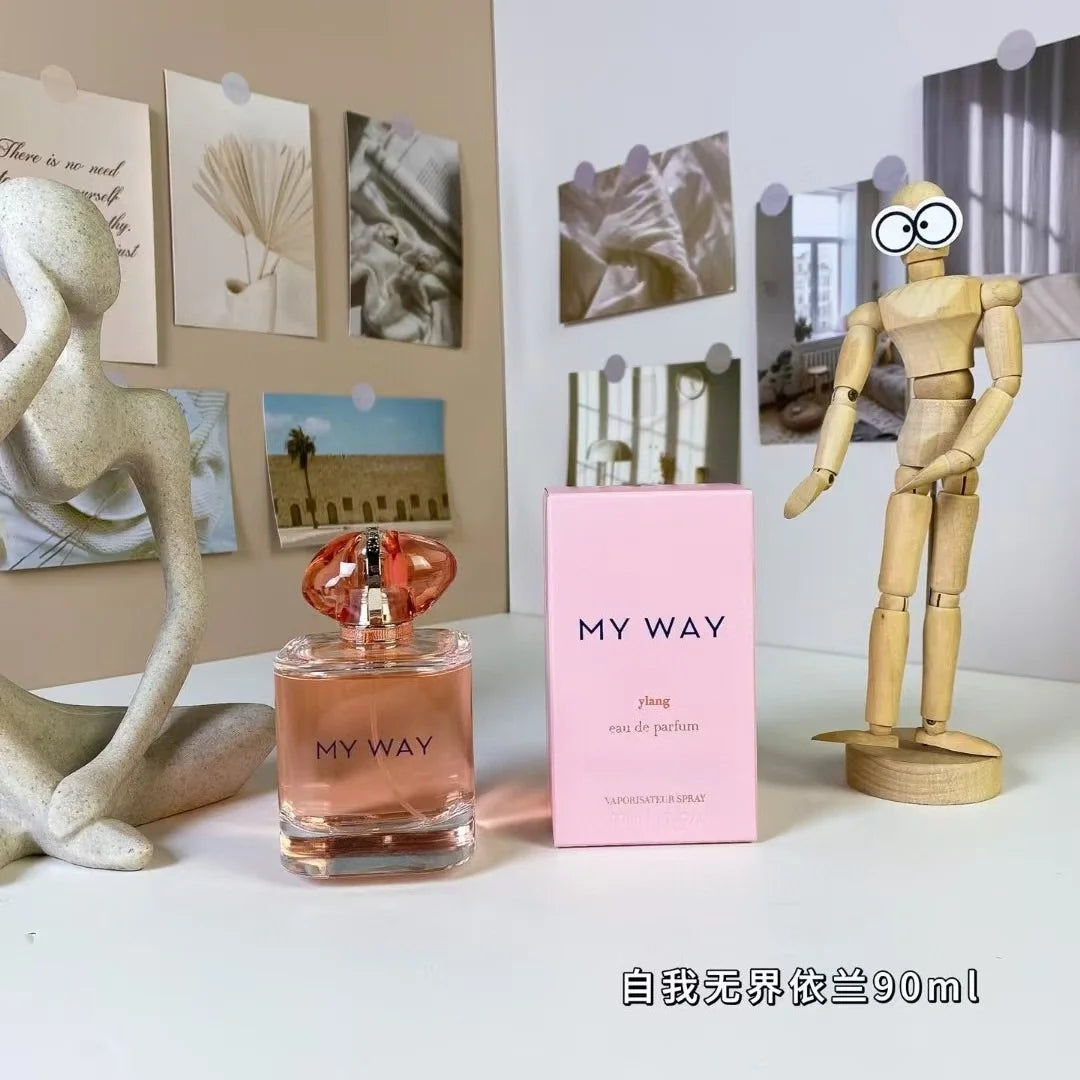 90ML Premium Brand Perfume My Way For Women High Lasting Desert Sand Aroma Elegant Eau De Parfum For Romantic Occasion