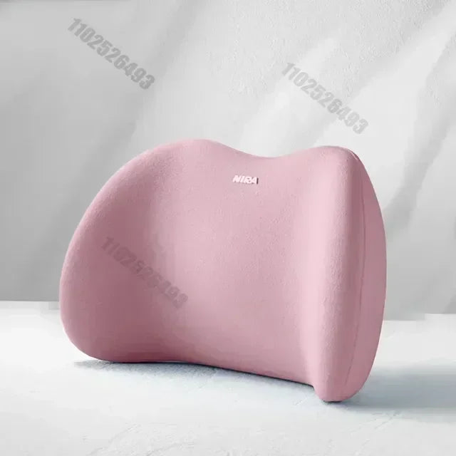 Car Memory Foam Neck Pillow Protection Lumbar Backrest Cushion Lumbar Cushion Car Headrest Cushion Amagi