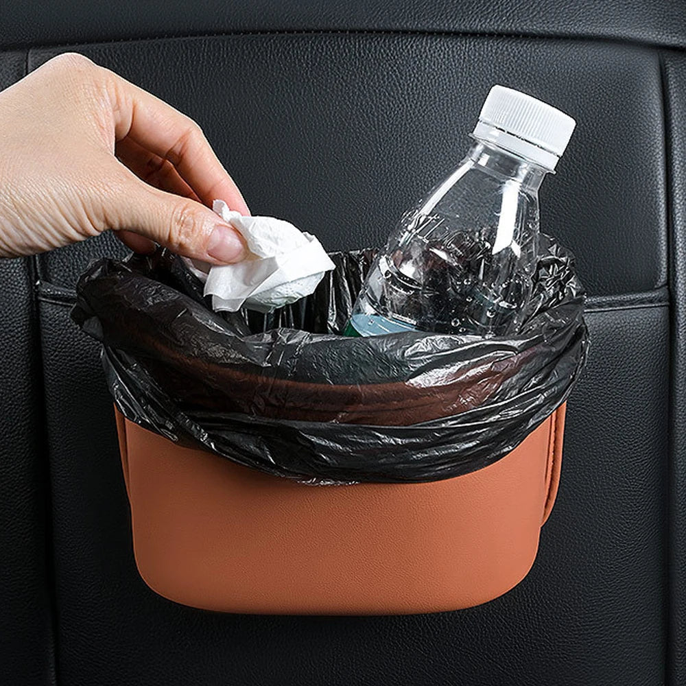 Car Door Cup Holder Box Universal Drink Rack Storage Bin Back Clip Design Car Seat Back Water Cup Box Organizer Pocket