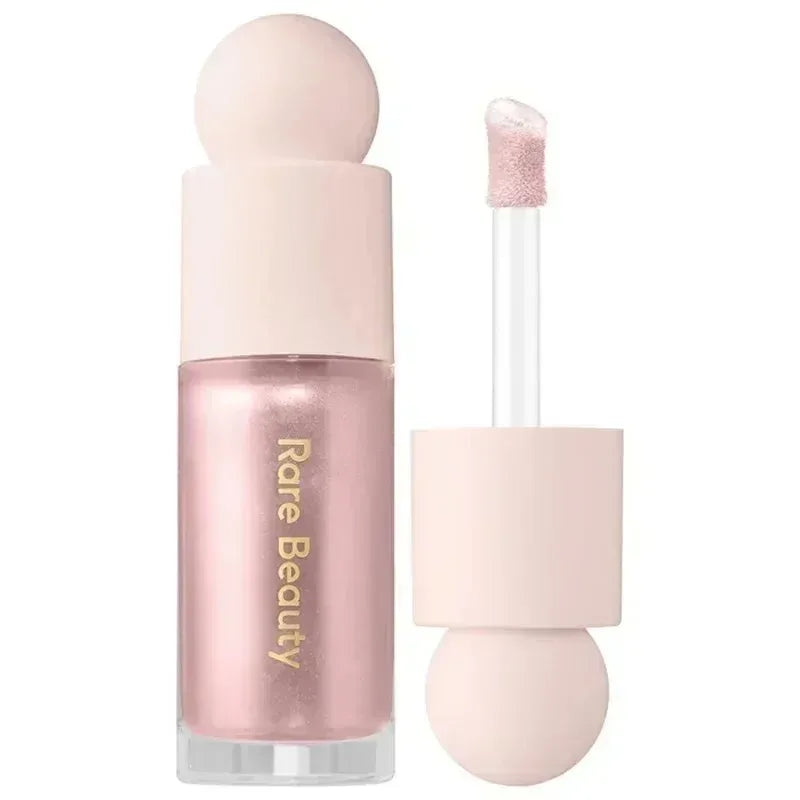 Rare Beauty Highlight Powder Luminizer Liquid Shiny with Mirror Moisturizing Lip Glaze Smooth Lightweight Face Waterproof Makeup