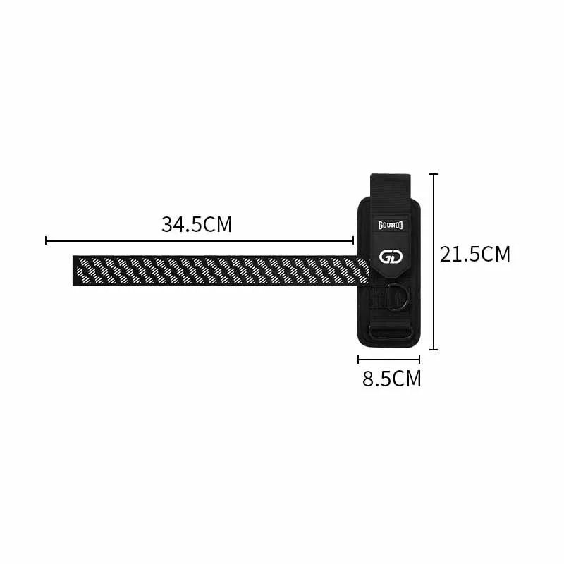 2Pcs Weightlifting Wrist Straps Strength Training Adjustable Non-slip Gym Booster Bands Fitness Lifting Support Sports Grip Ban