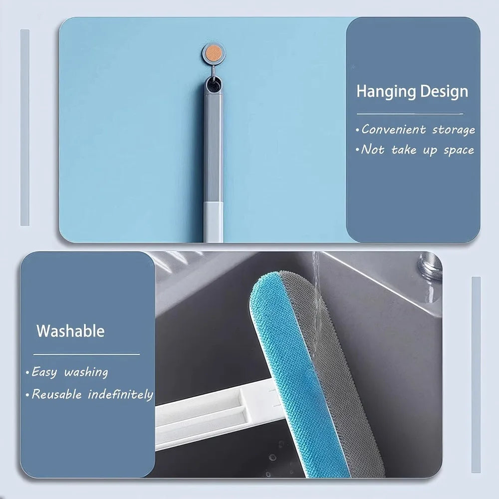 Pet Hair Removal Tool 4-in-1 Hair Removal Furniture Cat Hair Remover for Couch-Pet Hair Removal Car Cloth Furniture Carpet Bed