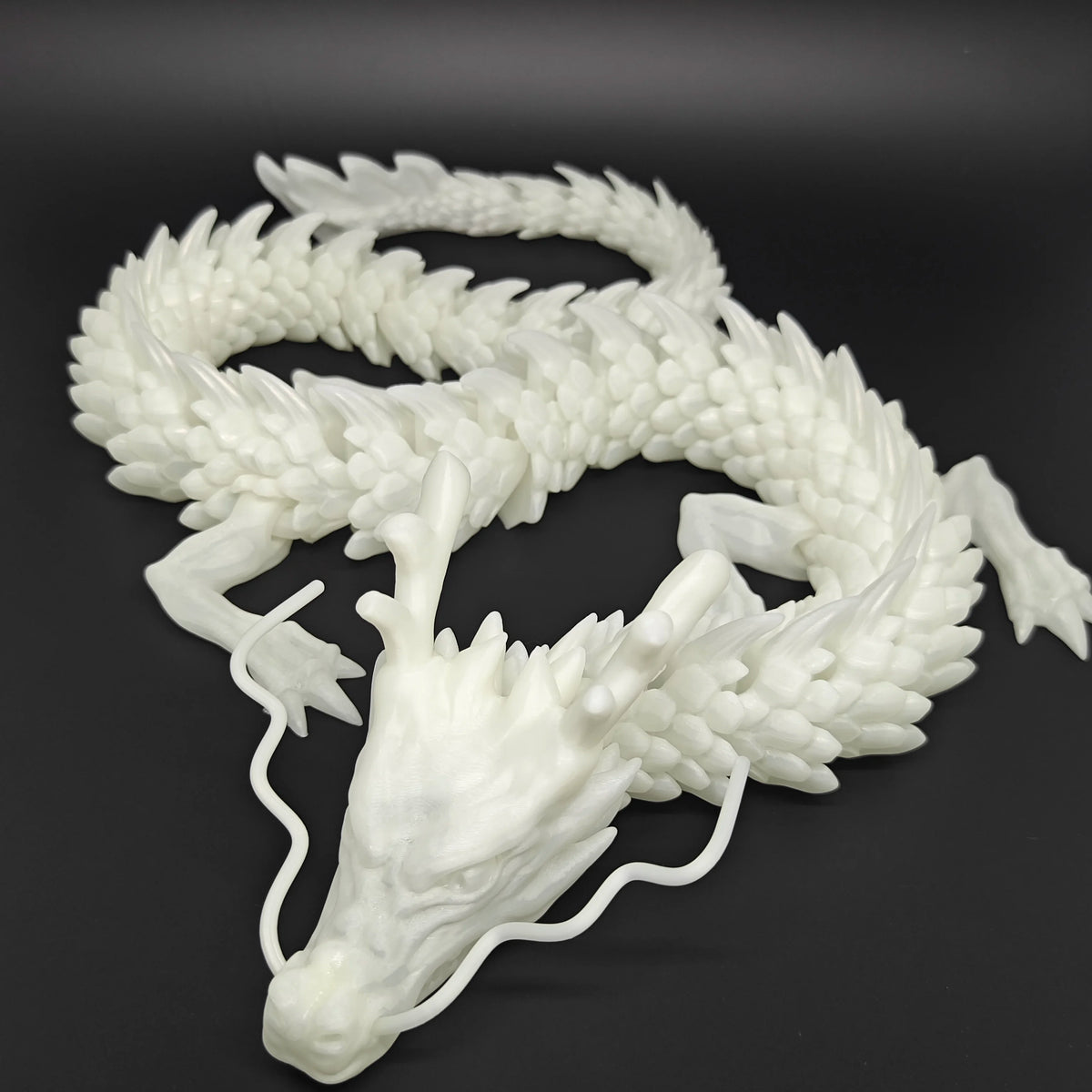 88CM 3D Printed Gem Dragon Crystal Fidget Toy Rotatable Articulated Dragon Gift for ADHD Perfect for Birthdays Gift Holiday gift