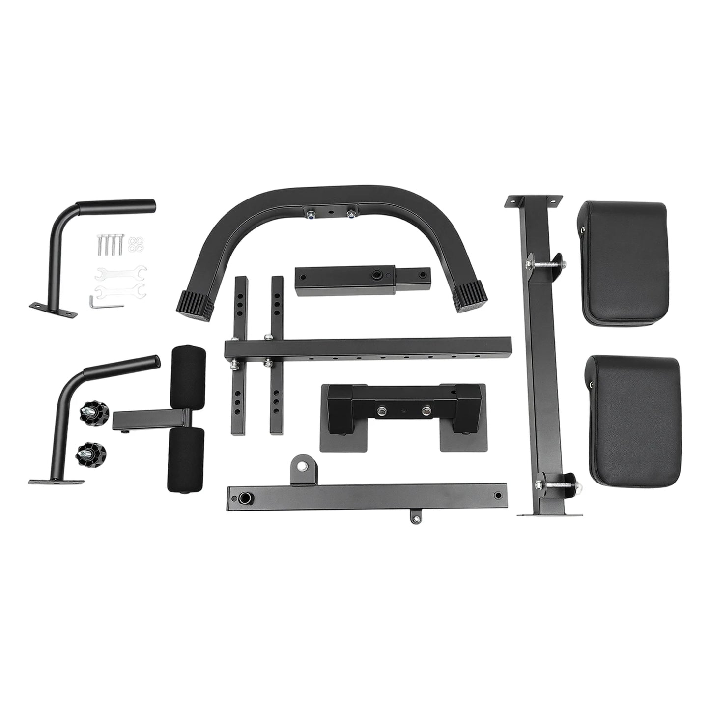 Multi-Functional Adjustable Ab Bench, 330lbs Load Capacity Foldable Sit-Up & Weight Bench for Home Gym, Full-Body Workout Equipment for Abs, Back, Chest, Legs, Strength Training & Core Stability
