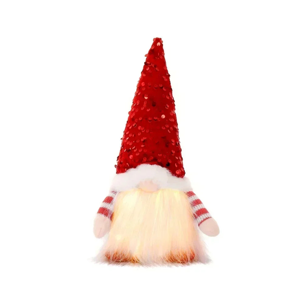 1~4PCS 2026 Christmas Decoration for Home Santa Claus Plush Doll 30cm Navidad Party Decor Xmas Ornaments New Year Gift