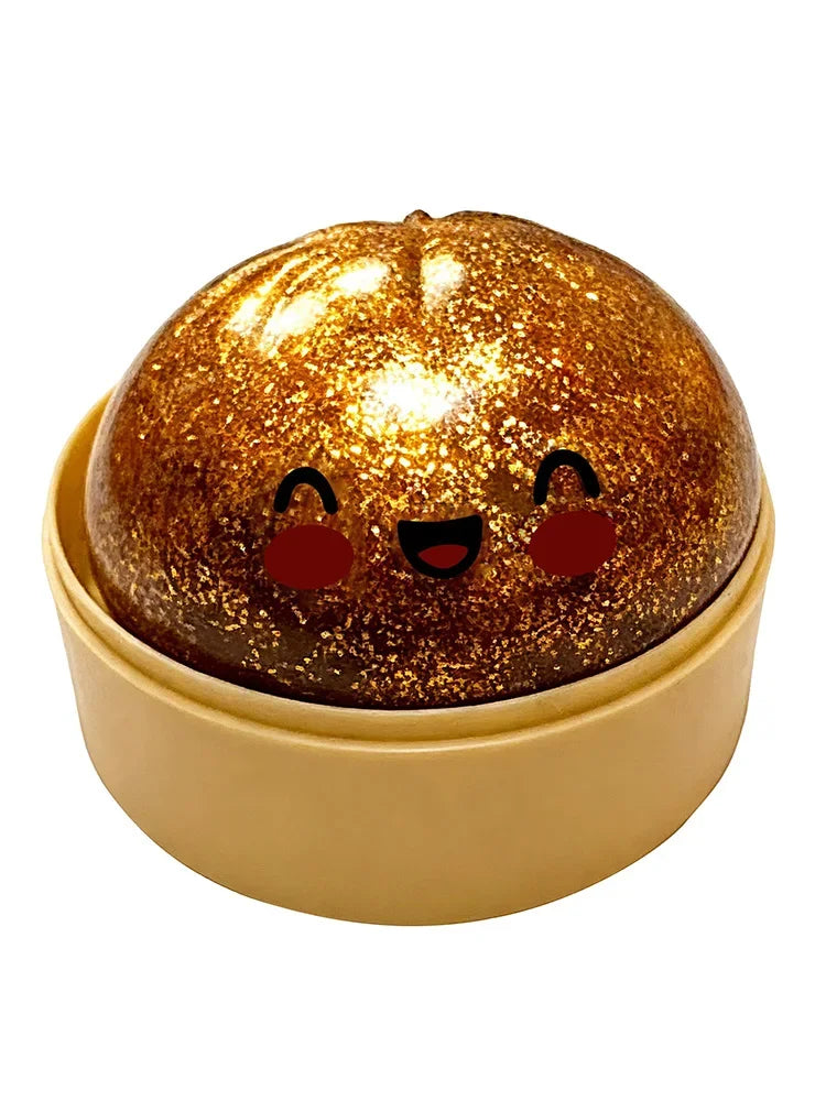 Dumpling Squishy ULTRA RARE Gold Glitter Hidden Edition Dumpling Squishies