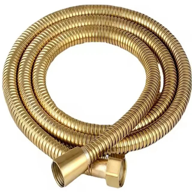 New 1.5m/2m /3m G1/2'' High Quality Flexible Shower Hose Stainless Steel Rust-proof Bathroom Tube Leak-proof Anti-Explosion Pipe