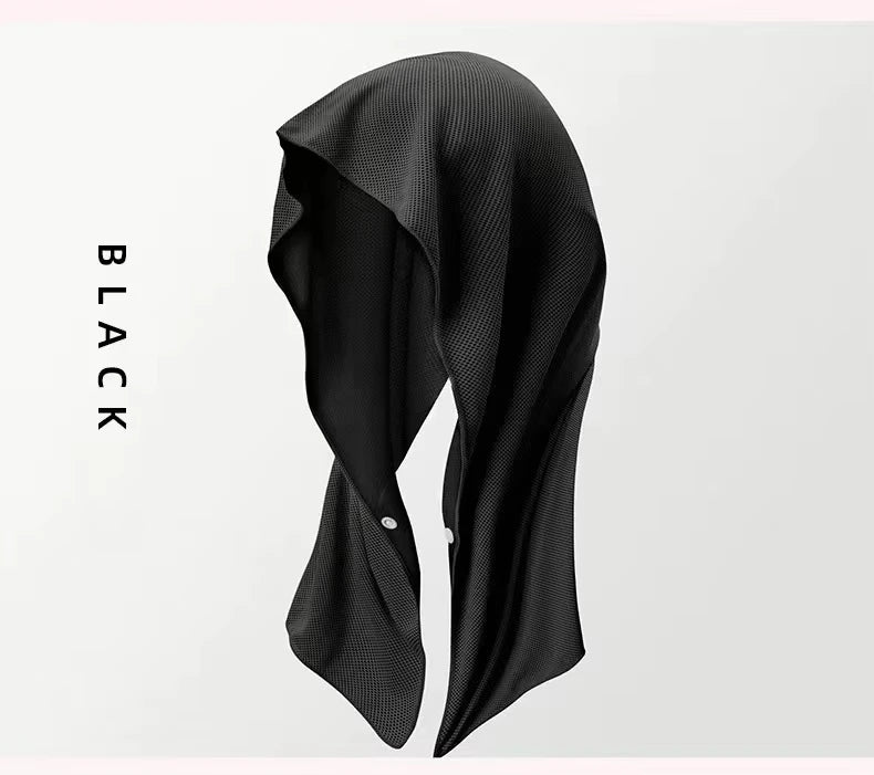 Cooling Hoodie Towel - UV Protection, Quick Drying, Perfect for Sports, Camping, Workouts, Cycling, Golf, Running, Hiking, and F