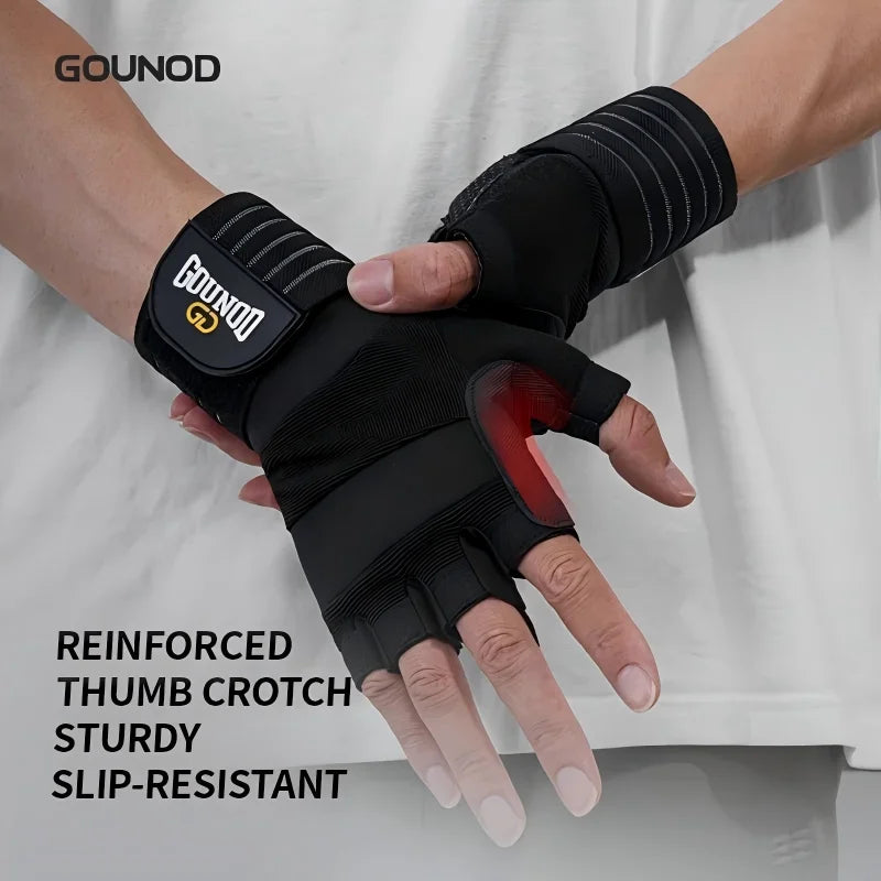 1 Pair of Boxing Gloves Fitness Gloves - Sturdy Non-slip Design, Suitable for Fitness, Sports and Bodybuilding, Sports Gloves