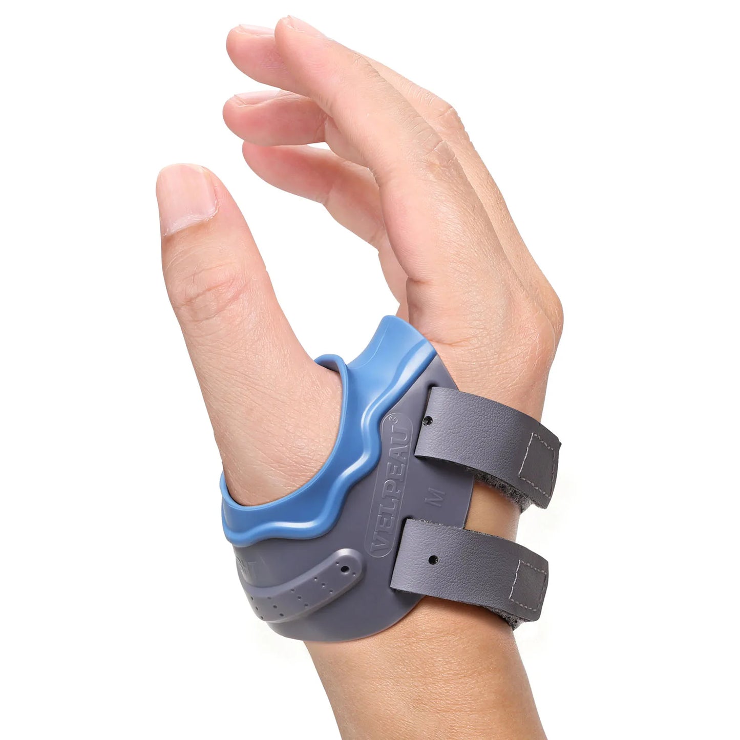 VELPEAU CMC Thumb Brace with Shape-memory Restriction Splint, Thumb CMC Joint Stabilizer for Thumb Basal Arthritis Pain Relief