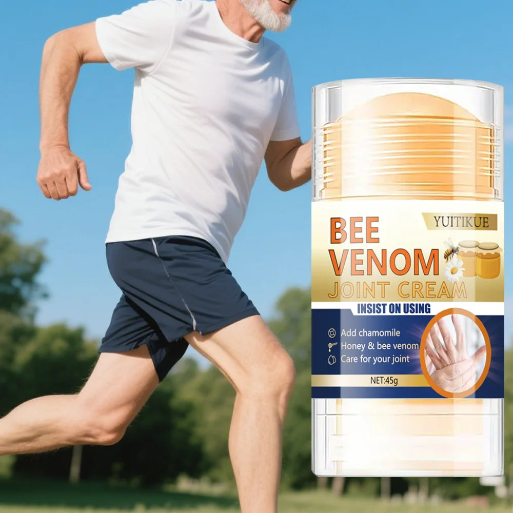 Bee venom joint cream, low-allergy soothing and moisturizing lotion, with a fresh fragrance suitable for all skin types