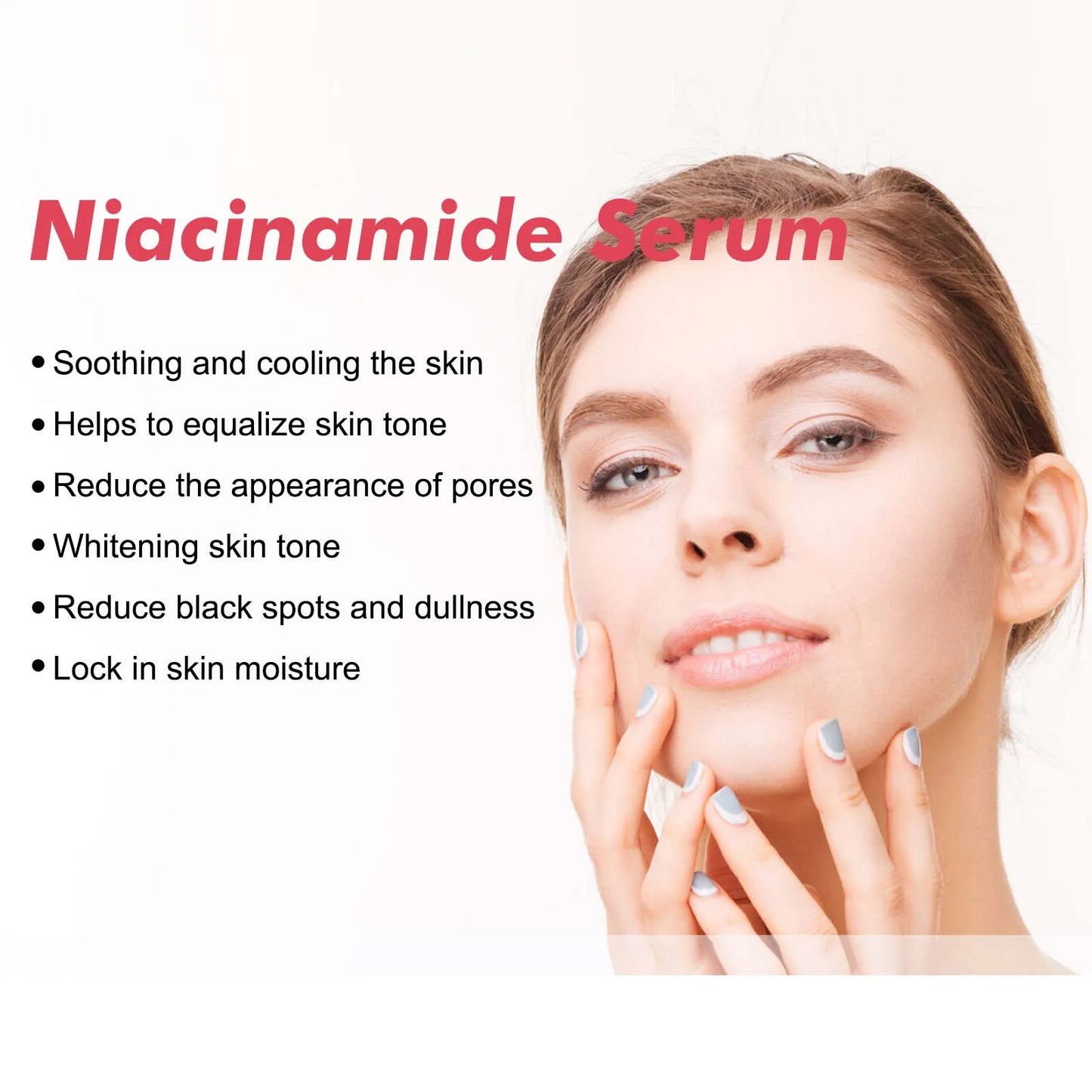 Kojic Acid Niacinamide Facial Serum Hydrating Nourishing Revitalizing Soft Smoothing Improves Dull Complexion Skin Care