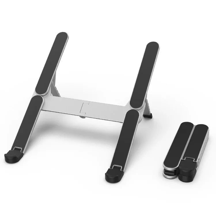 New Laptop Stand With USBHUB Height-Adjustable Cooling Expansion Dock, Foldable Aluminum Alloy